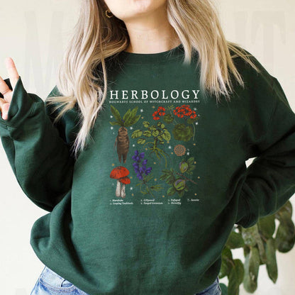 Camisola Gola Redonda Herbology