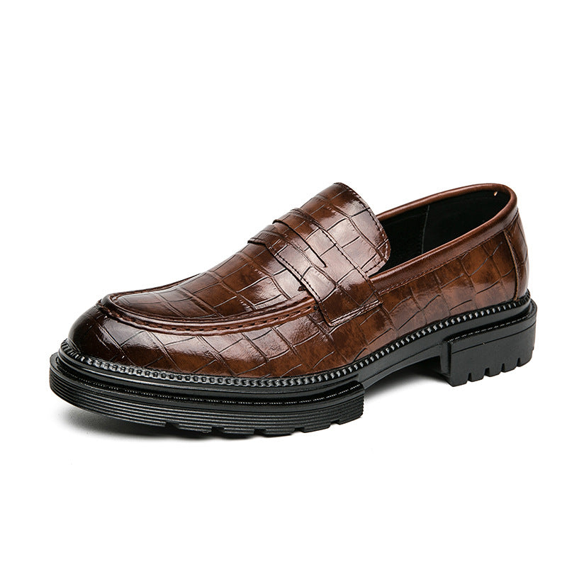 Sapato Formal Slip On Sola Grossa