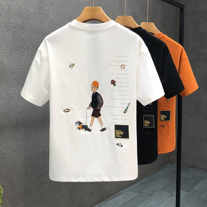 T-shirt Loose Fit Cartoon printed