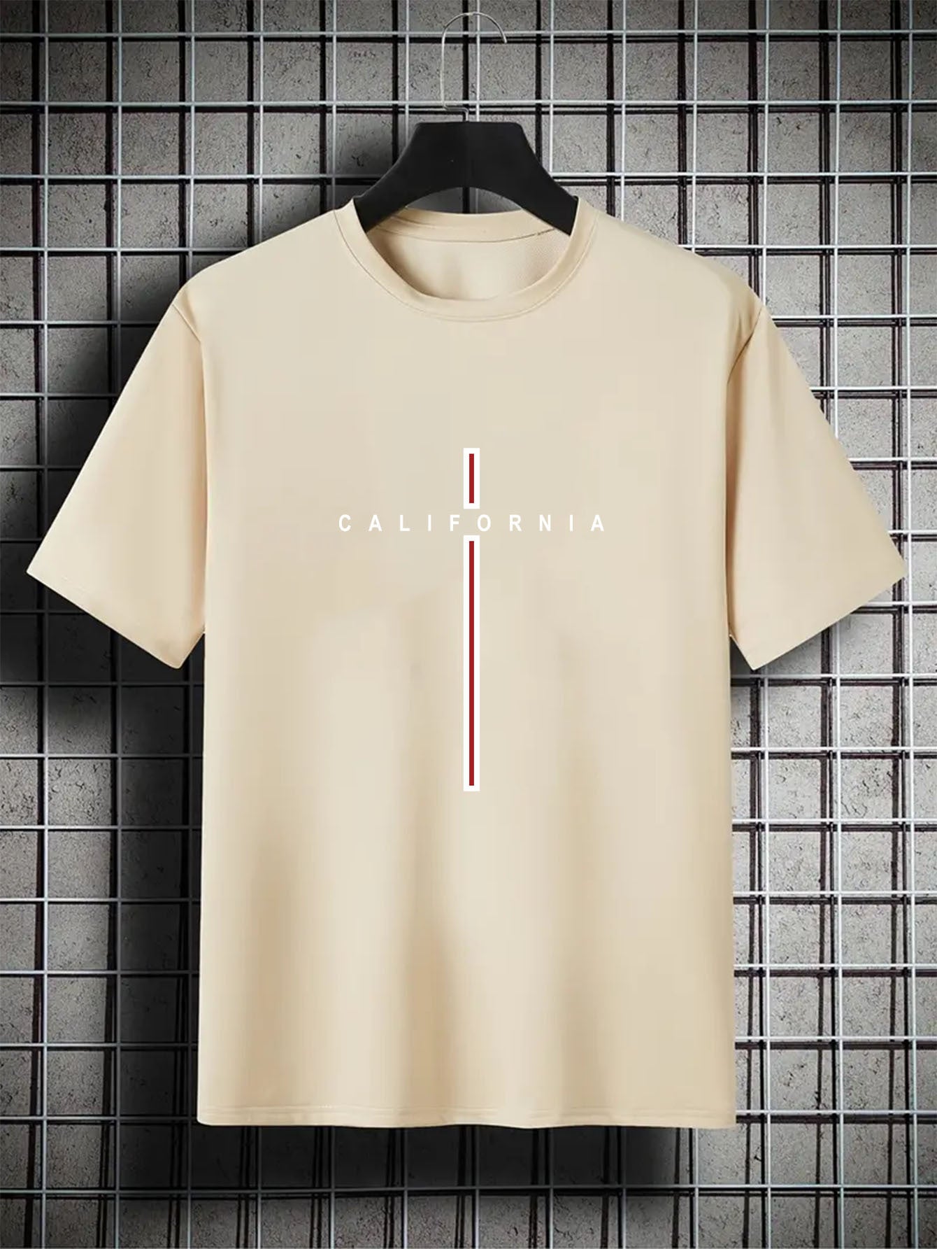 T-shirt California Estampagem