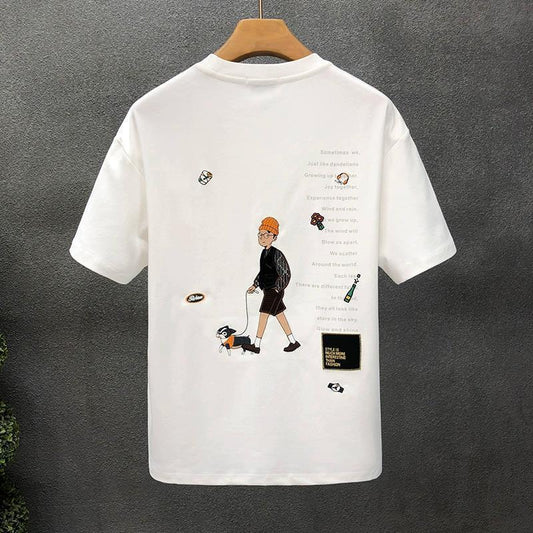 T-shirt Loose Fit Cartoon printed