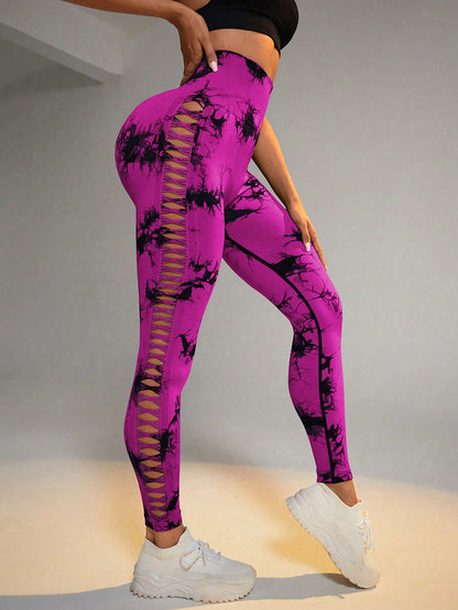 Legging Fitness de Cintura Alta Detalhe Lateral